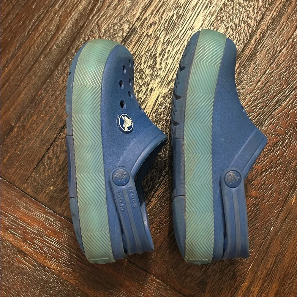 CROCS Kids Classic Blue Sandals